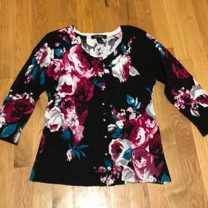 White House black market 3/4 cardigan